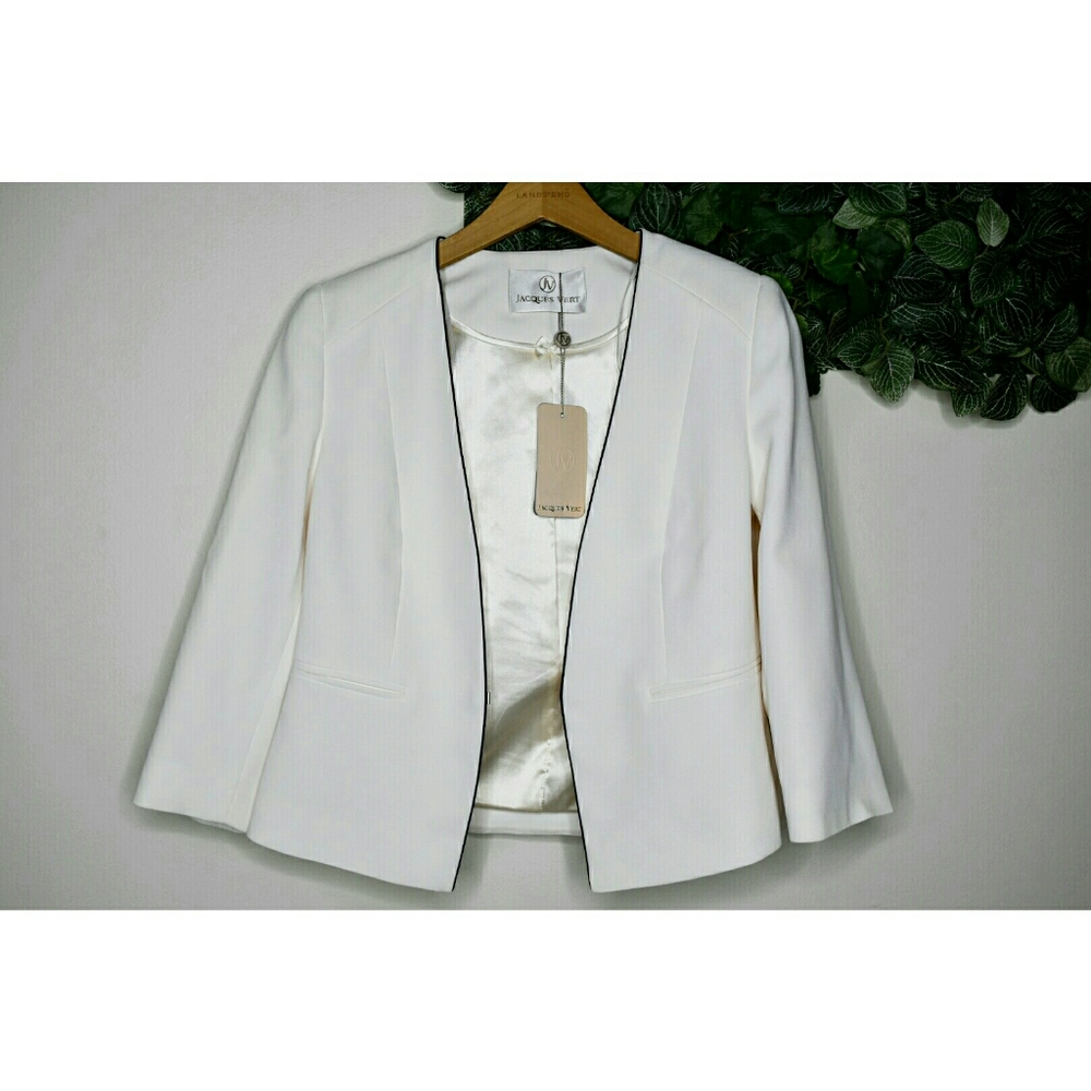 Jacques Vert Cream Blazer Jacket